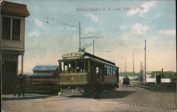 Electric R.R. Line Vallejo California