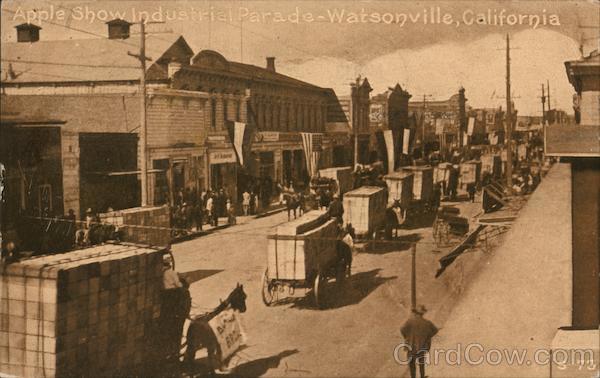 Apple Show Industrial Parade Watsonville California