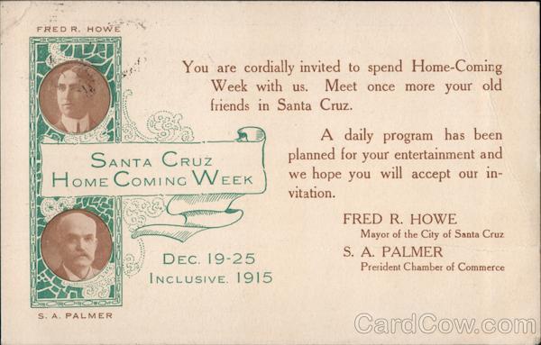 Santa Cruz Home Coming Week California