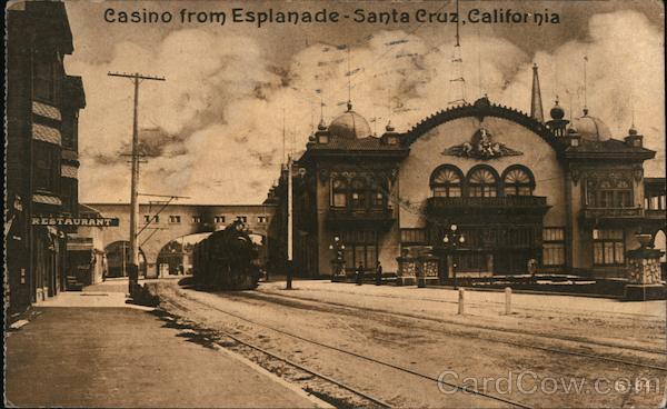 Casino from Esplanade Santa Cruz California