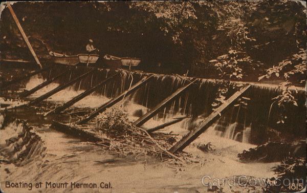 Boating at Mount Hermon California