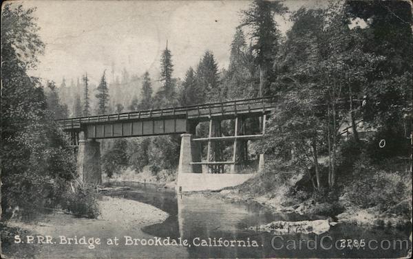 S.P.R.R. Bridge Brookdale California