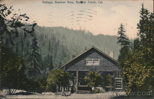 Cottage, Bracken Brae Boulder Creek California