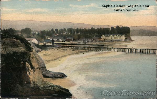 Capitola Beach, Capitola Near Santa Cruz California