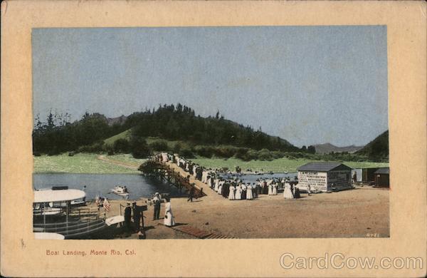 Boat Landing Monte Rio California