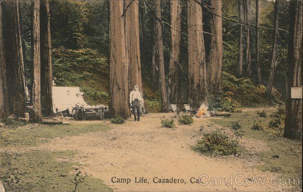 Camp Life Cazadero California