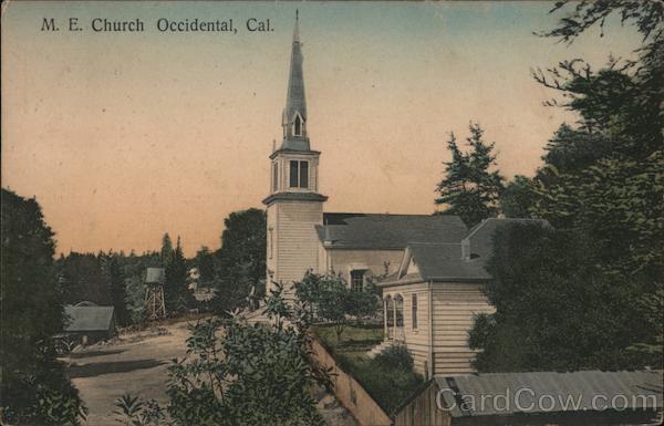 M. E. Church Occidental, Cal. California