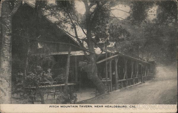 Pitch Mountain Tavern Healdsburg California