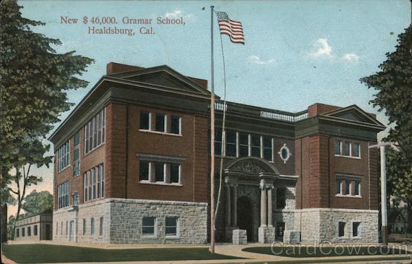 New $46,000 Gramar School Healdsburg California