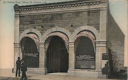 St. Helena Post Office Postcard