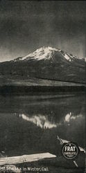 Frat Chocolates - Mt. Shasta in Winter Postcard