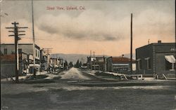 Street View Upland, CA Postcard Postcard Postcard