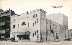 Visalia Theatre California Postcard