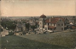 Birdseye View of Venice Postcard