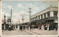 Arriving at Venice Postcard