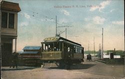 Electric R.R. Line Vallejo, CA Postcard Postcard Postcard