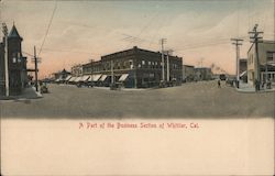 A Part of the Business Section Postcard