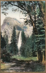 Bridal Veil Falls Yosemite, CA Postcard Postcard Postcard