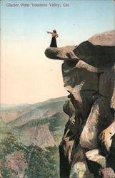 Glacier Point Yosemite Valley, California Postcard