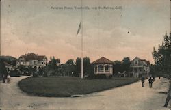 Veterans Home, Yountsville, Near St. Helena Postcard