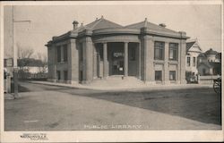 Public Library Postcard