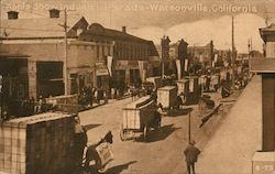 Apple Show Industrial Parade Postcard