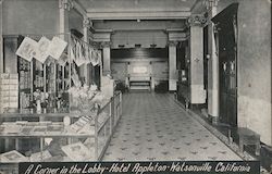 A Corner in the Lobby - Hotel Appleton Postcard