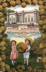 Our Apple Annual The world's greatest apple show Watsonville=California October 10th to 15th Postcard