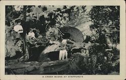 A Creek Scene at Stafford's Postcard