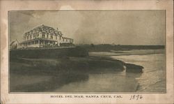 Hotel Del Mar, The Beautiful Beach Resort Postcard