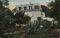 Riverside Hotel Santa Cruz, CA Postcard Postcard Postcard
