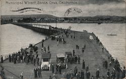Municipal Wharf Postcard