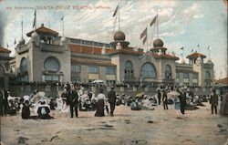 Natatorium, Santa Cruz Beach California Postcard Postcard Postcard