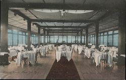 Dining Room Casa Del Rey Postcard