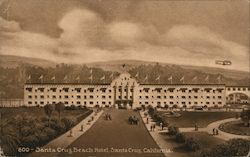 Santa Cruz Beach Hotel Postcard
