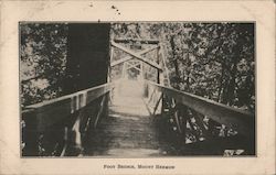 Foot Bridge Postcard