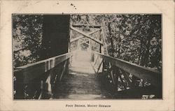 Foot Bridge Postcard