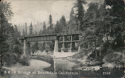 S.P.R.R. Bridge Postcard