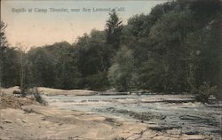 Rapids at Camp Thunder Postcard