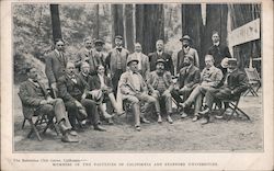 The Bohemian Club Grove - Members of the Faculties of California and Stanford Universities Postcard