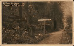 Millers Retreat Cazadero, CA Postcard Postcard Postcard