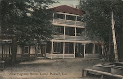 New England Home Postcard