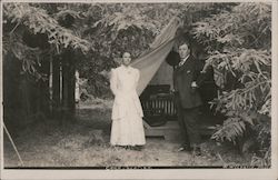 Camp Vacation Postcard