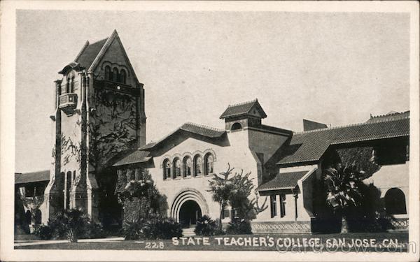 State Teacher's College San Jose California