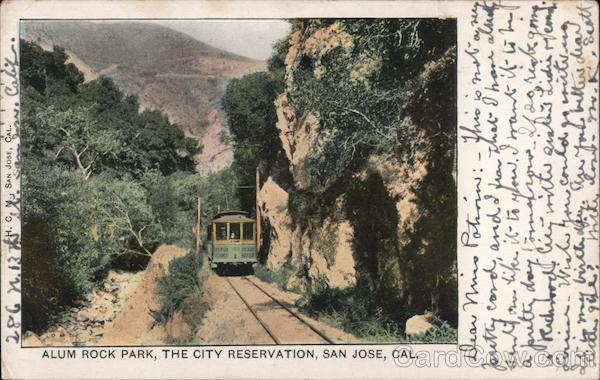 Alum Rock Park, The City Reservation, San Jose, Cal. California