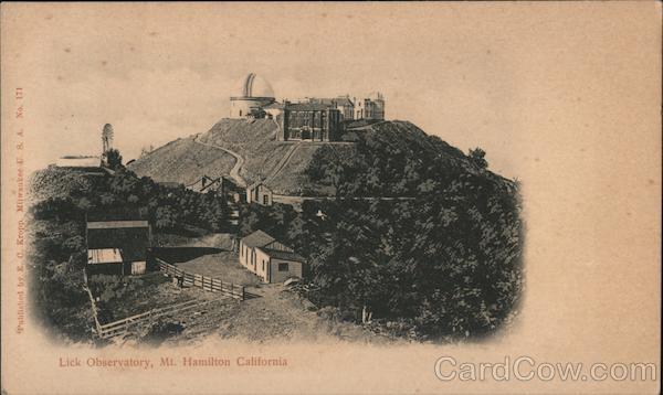 Lick Observatory Mount Hamilton California