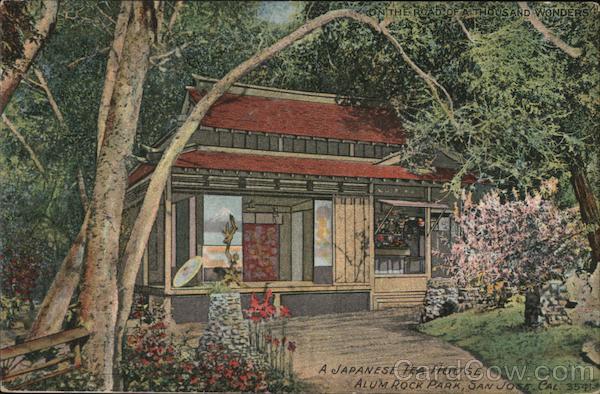 A Japanese Tea House at Alum Rock Park San Jose California