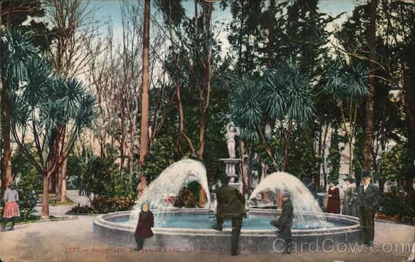 Fountains, St. James Park, San Jose, California