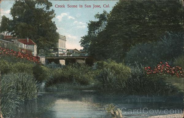 Creek Scene San Jose California