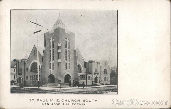 St. Paul M.E. Church, South. San Jose, California